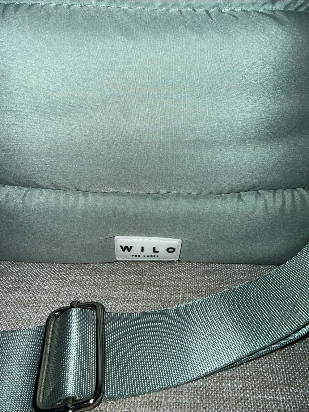 Wilo Sage Puffer Crossbody Bag